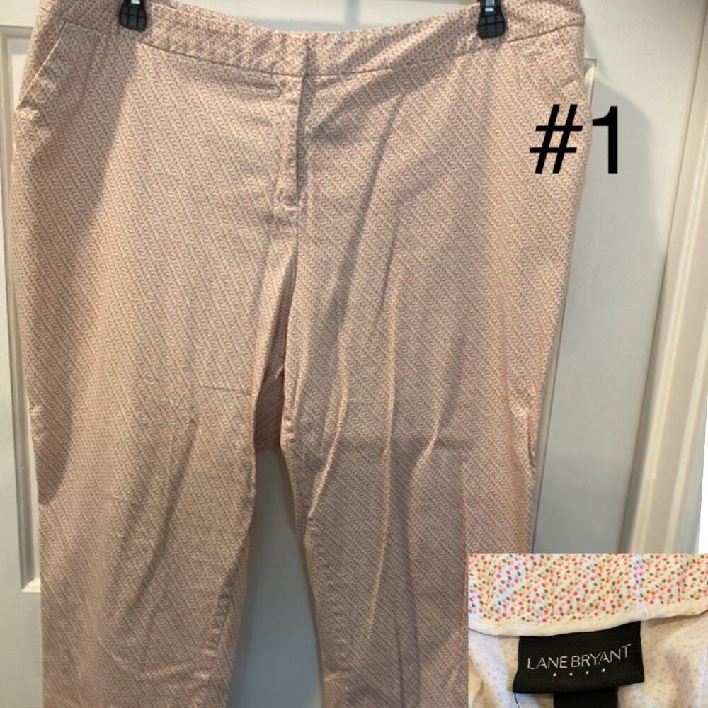 Lane Bryant Cuffed capris
